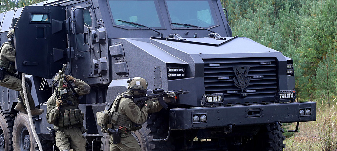 Protected multi-purpose vehicle "Defender"