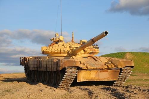Modernization tank T-72BME  